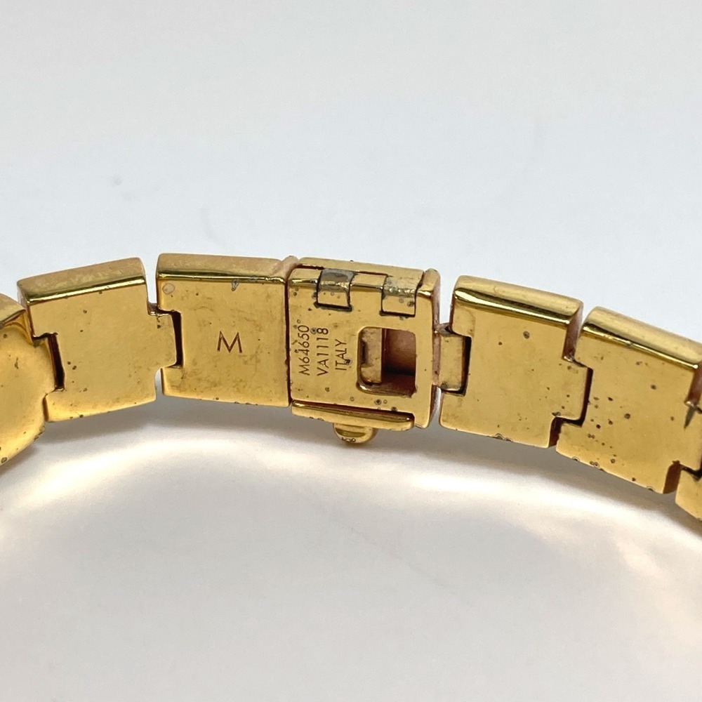 LOUIS VUITTON M64650 Nanogram Tennis Bracelet in Gold for Women - Picture 3 of 10
